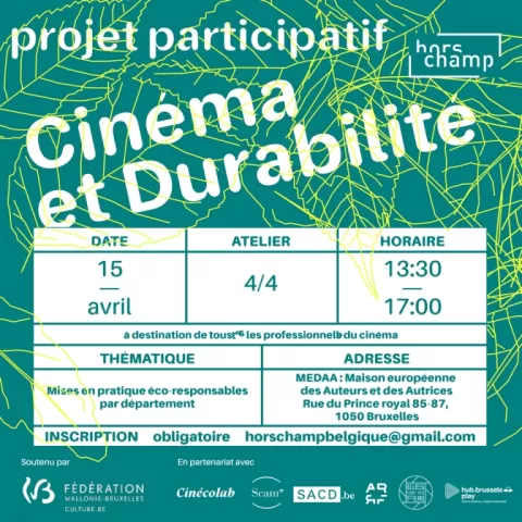 4e atelier du projet participatif Cinéma et durabilité