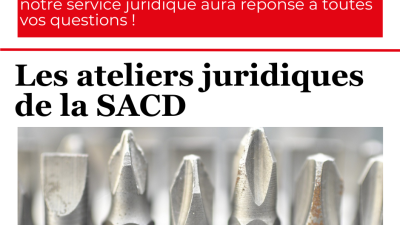 Atelier juridique n° 5 : Présentation de la nouvelle commission du travail des arts