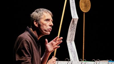 Patrick Corillon à #Avignon, portrait d'un libre électron