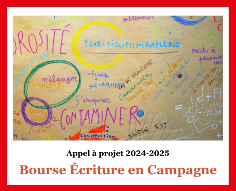 Ecriture en campagne - Saison 2024-2025