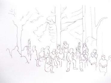 "Bruxelles - Brest - Bruxelles", par Claire Gatineau
