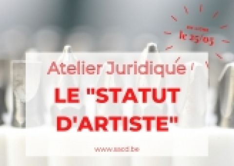 Atelier : statut d'artiste