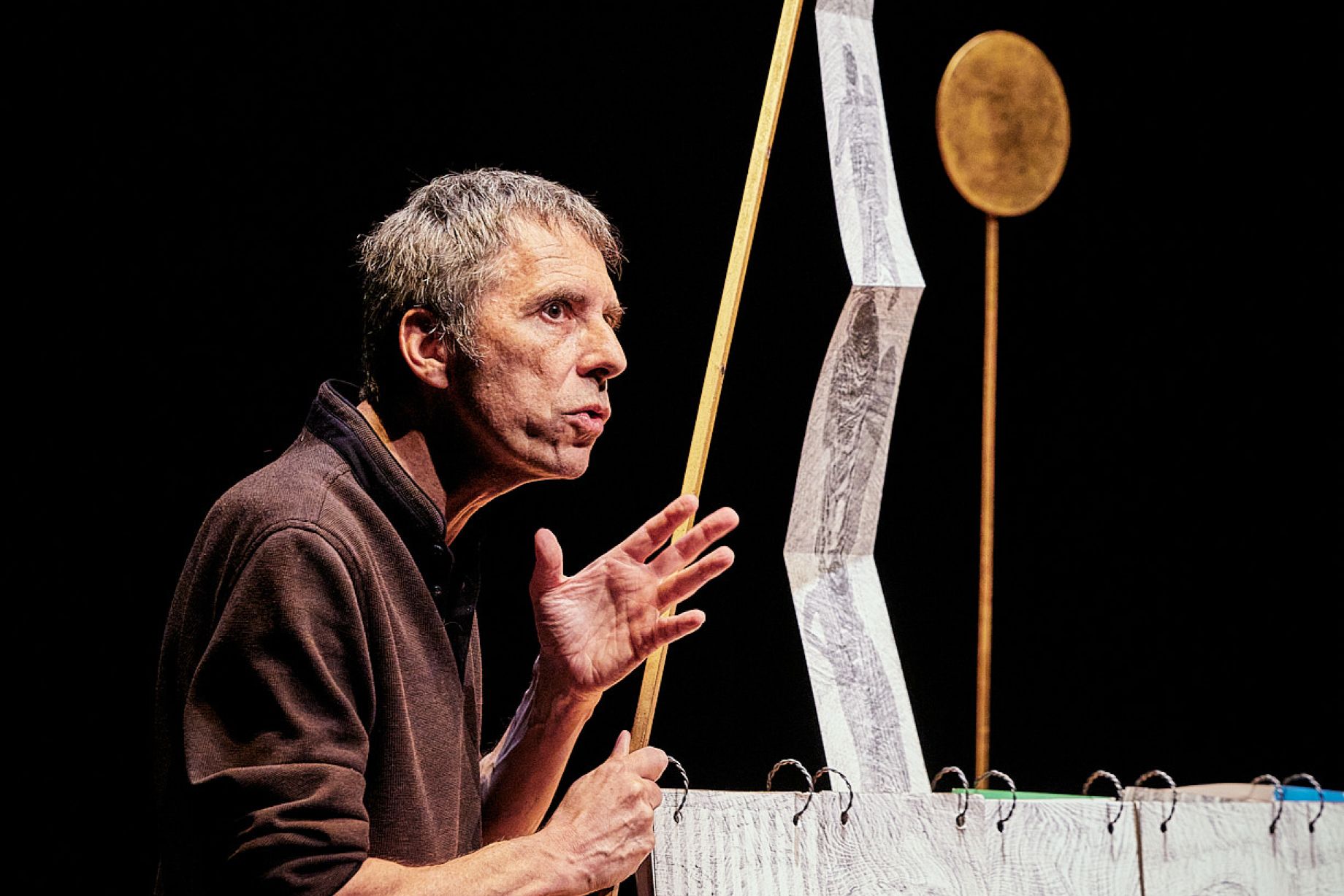 Patrick Corillon à #Avignon, portrait d'un libre électron