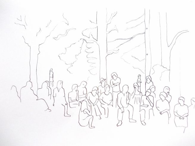 "Bruxelles - Brest - Bruxelles", par Claire Gatineau