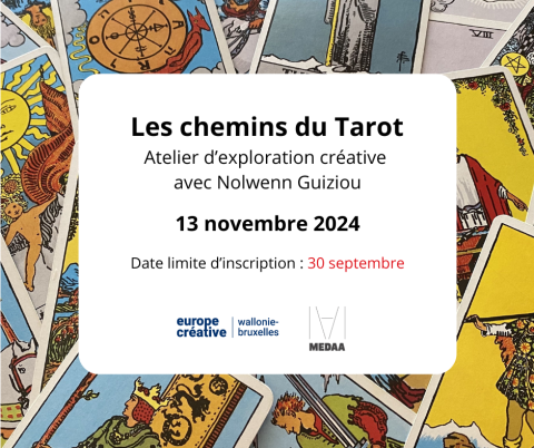 Appel à candidatures : Les Chemins du Tarot, un atelier d’exploration créative avec Nolwenn Guiziou