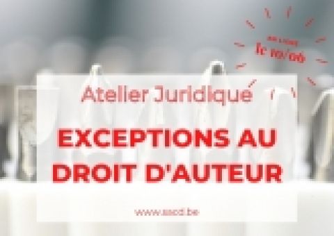 Exceptions au droit d'auteur